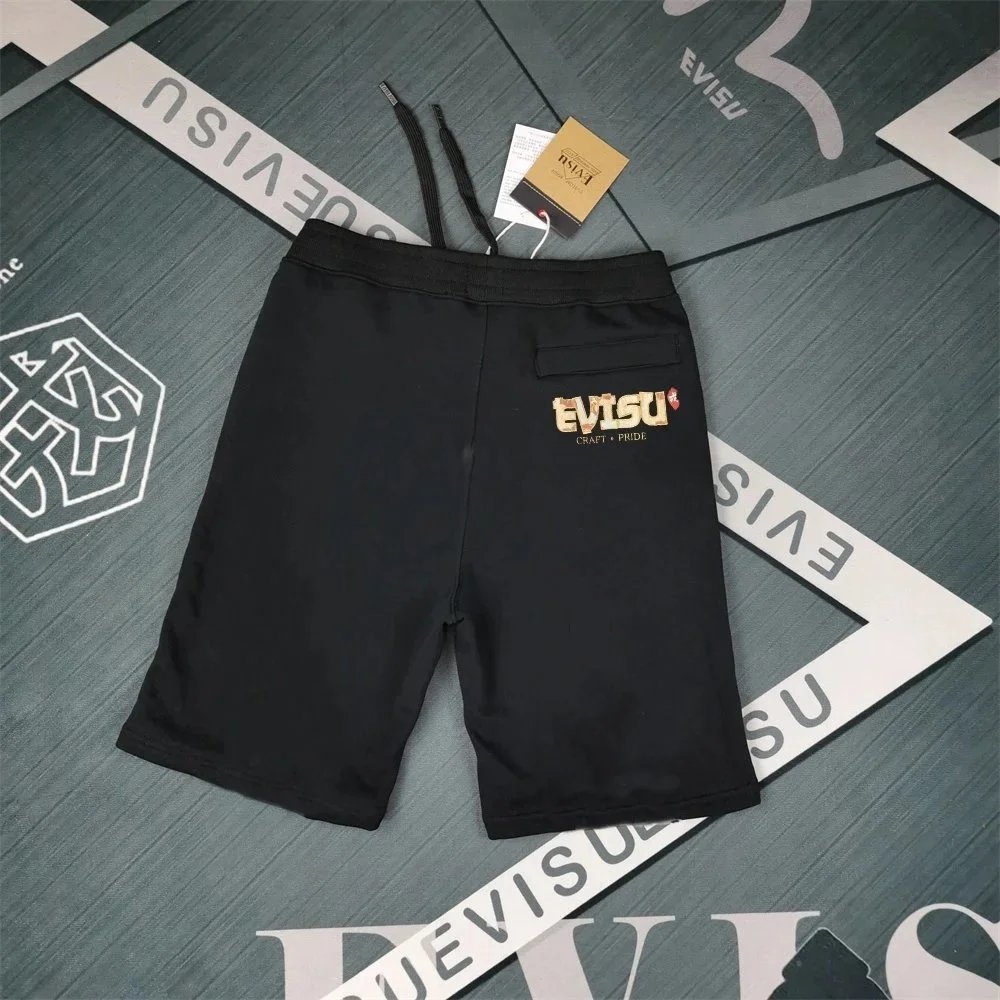Evisu Shorts Logo Graphic — E*v isu