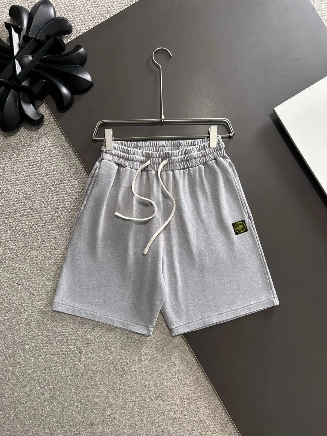 Loewe Shorts Logo Print Drawstring — S*tone Isl*and