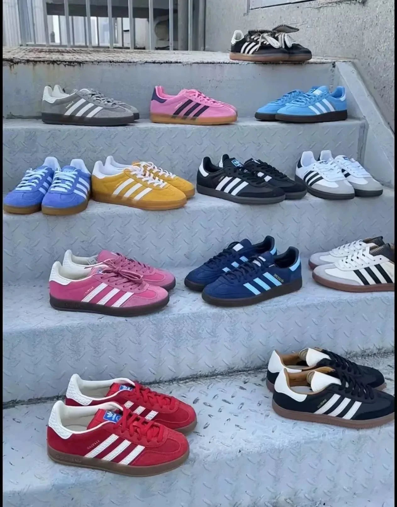 Adidas Samba Classic Multicolor Casual Sneakers