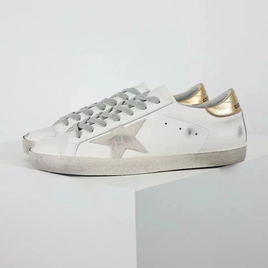 Golden Goose Sneakers Super-Star glitter star low-top — 11