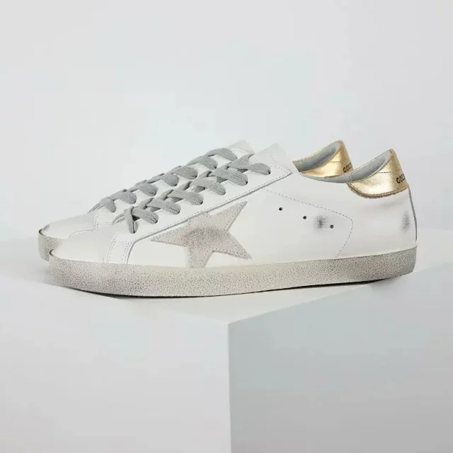 Golden Goose Sneakers Super-Star glitter star low-top product detail image 11