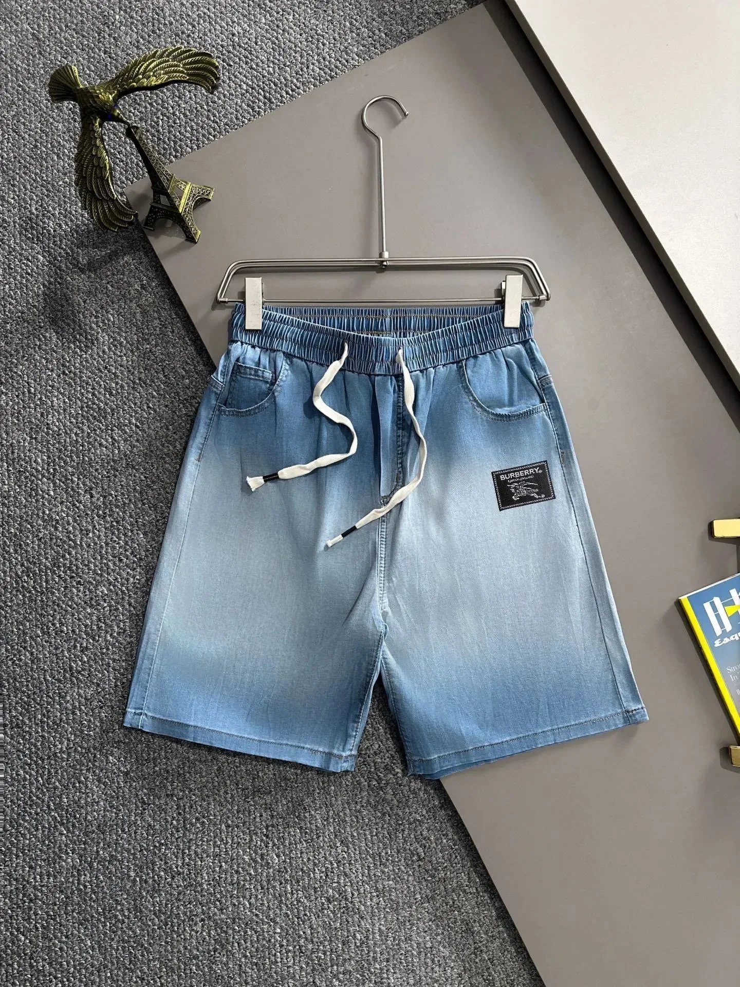 Loewe Shorts Logo Print Drawstring — BURBERR*Y
