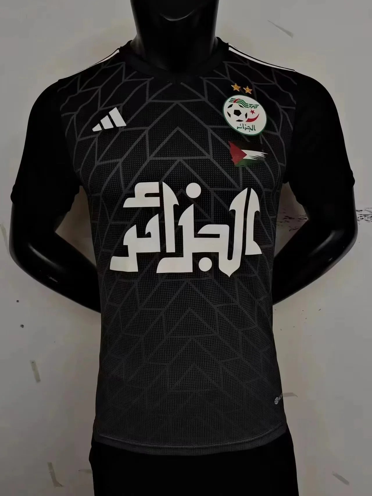 Adidas Football Jerseys Club — 2023 ALGERIA BLACK