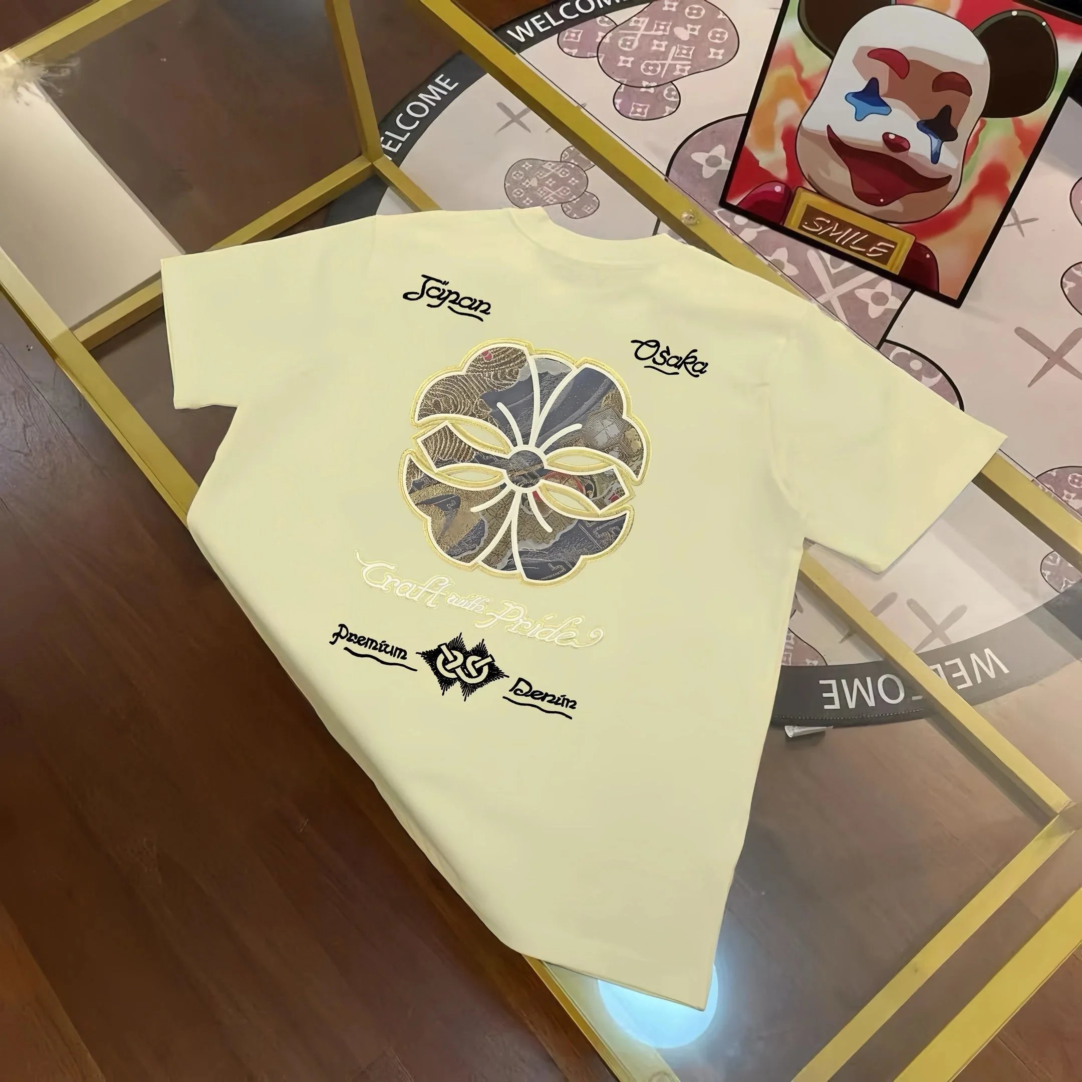 Evisu T-Shirts Short Sleeve Graphic — E*VISU.