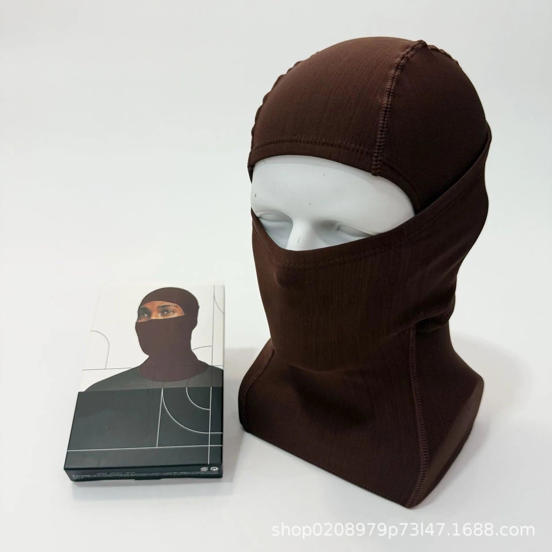Unbranded Hats Full-Face Balaclava Mask — Wine-red mask