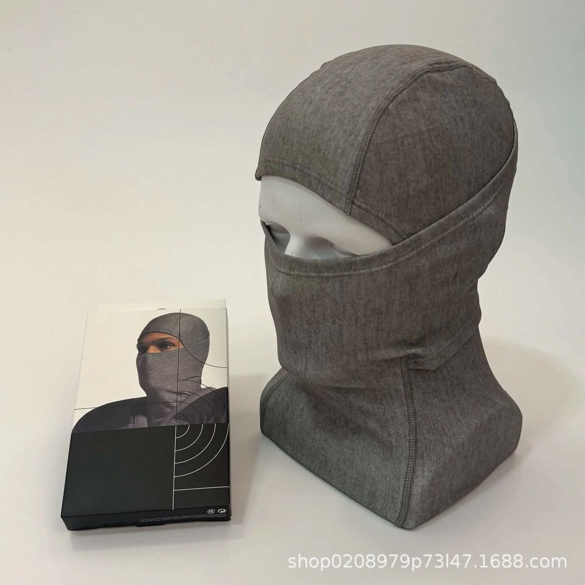 Unbranded Hats Full-Face Balaclava Mask — Gray mask