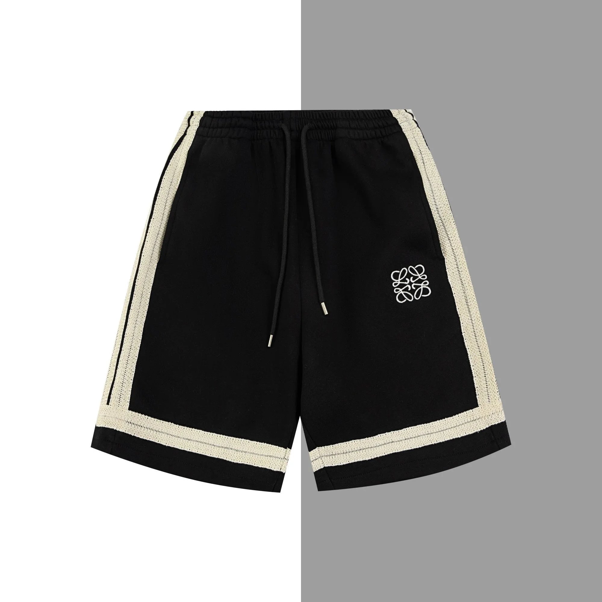 Loewe Shorts Drawstring with Anagram logo embroidery — 17LOE*WE