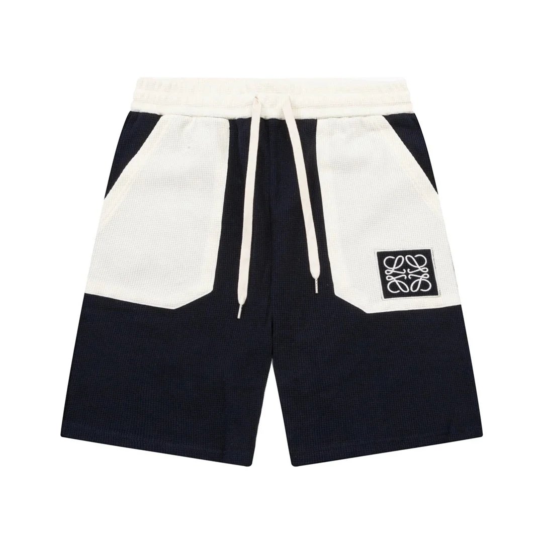 Loewe Shorts Drawstring with Anagram logo embroidery — 26LOE*WE