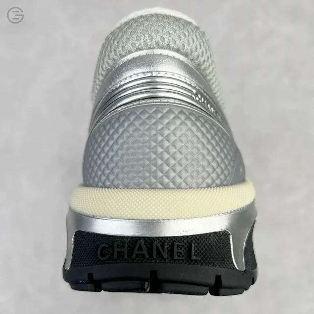 Chanel Sneakers G39792 mesh with interlocking CC logo product detail image 7