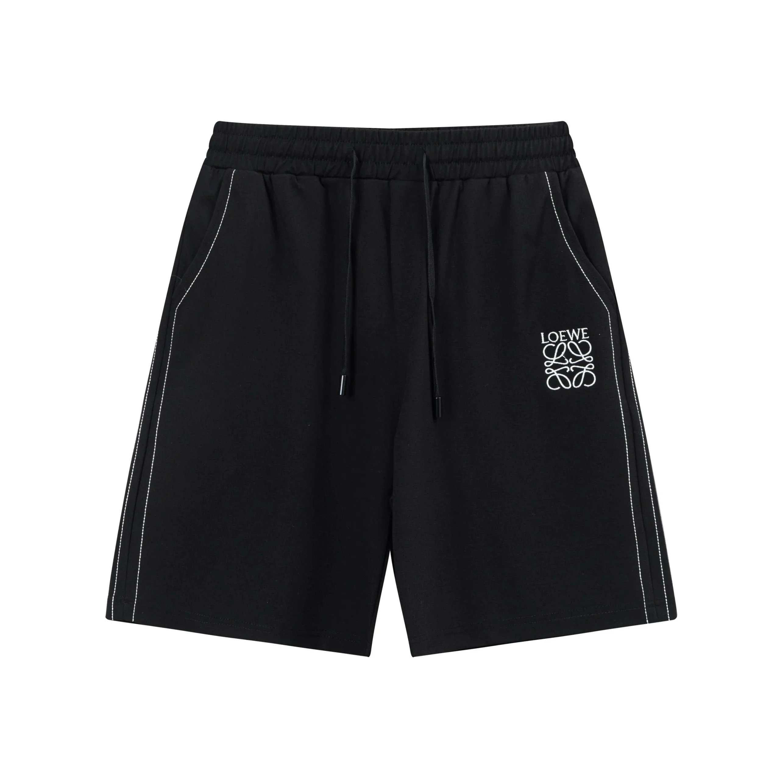 Loewe Shorts Drawstring with Anagram logo embroidery — 6LOE*WE