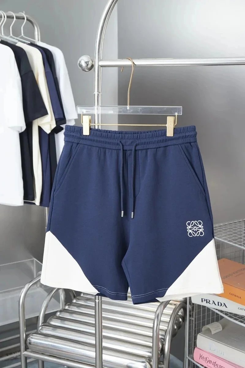 Loewe Shorts Drawstring with Anagram logo embroidery — 18LOE*WE