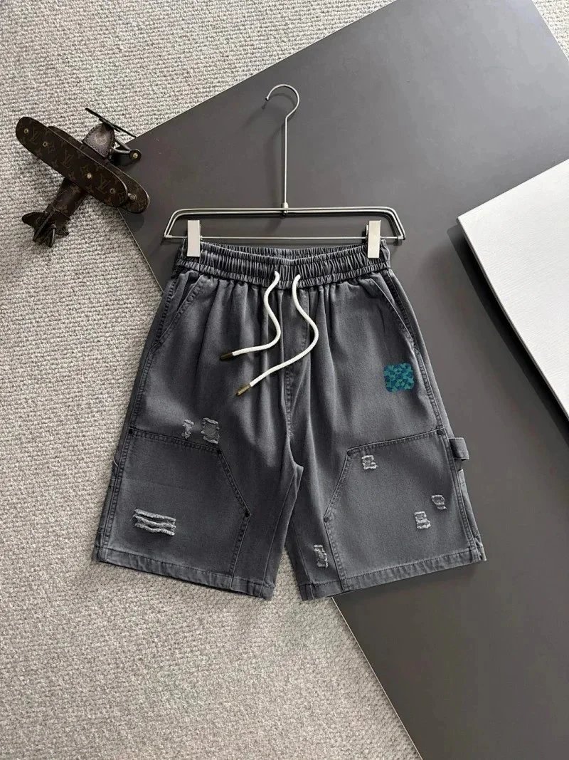 Loewe Shorts Drawstring with Anagram logo embroidery — 13LOE*WE