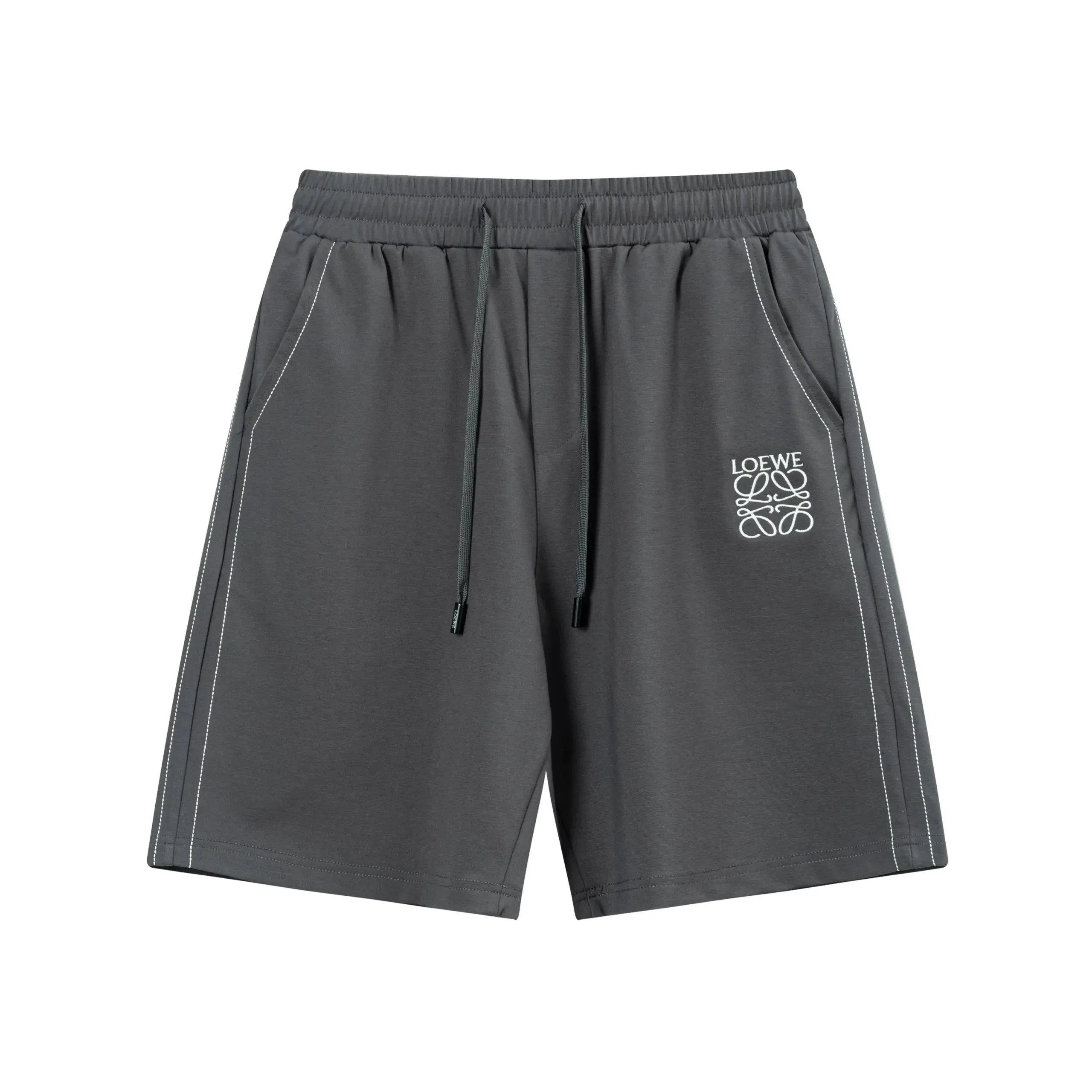 Loewe Shorts Drawstring with Anagram logo embroidery — 7LOE*WE