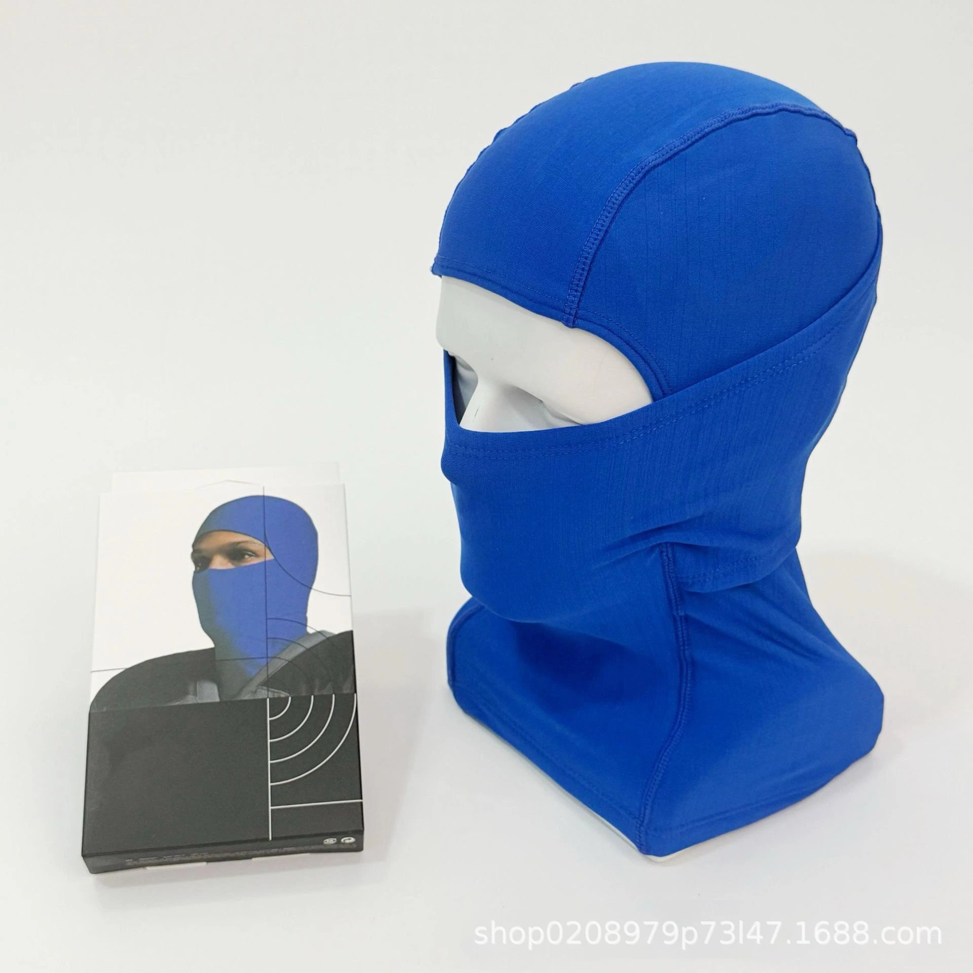 Unbranded Hats Full-Face Balaclava Mask — Blue mask