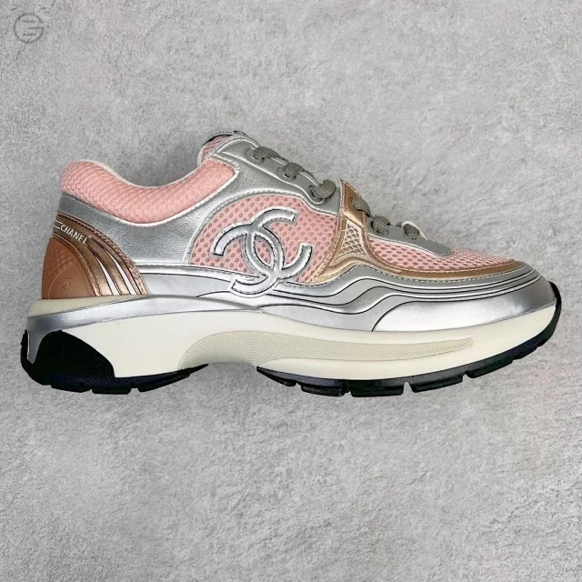 Chanel Sneakers G39792 mesh with interlocking CC logo product detail image 10