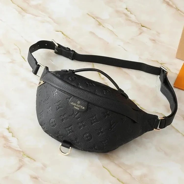 Louis Vuitton Crossbody Bags Monogram belt bag with adjustable strap — 37 -14-13