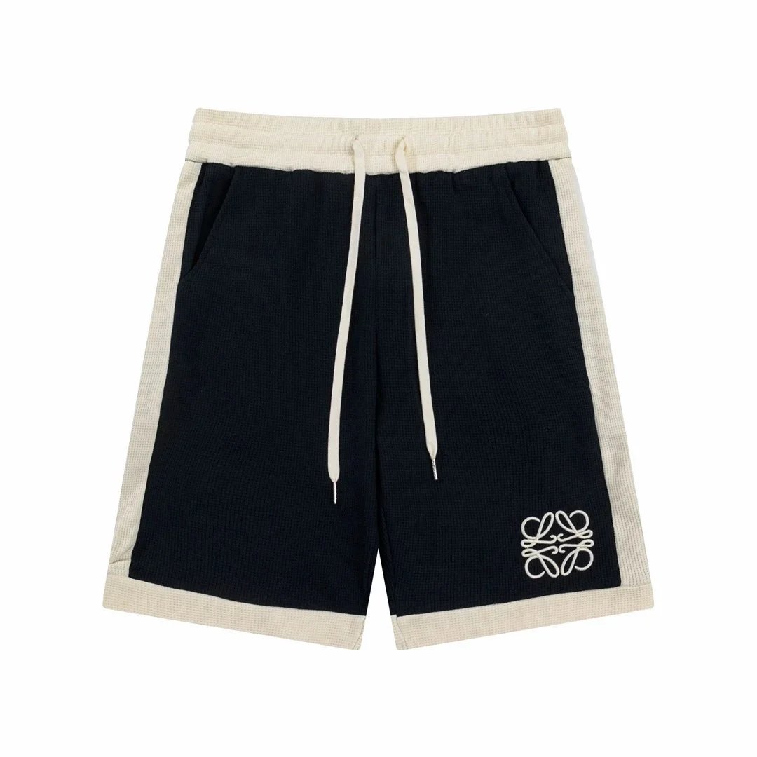 Loewe Shorts Drawstring with Anagram logo embroidery — 30LOE*WE