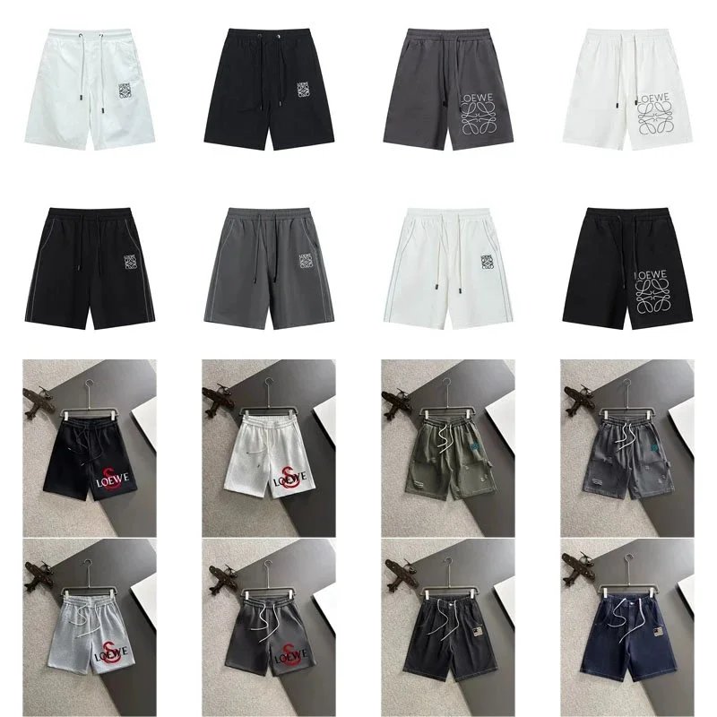 Loewe Shorts Drawstring with Anagram logo embroidery image 1