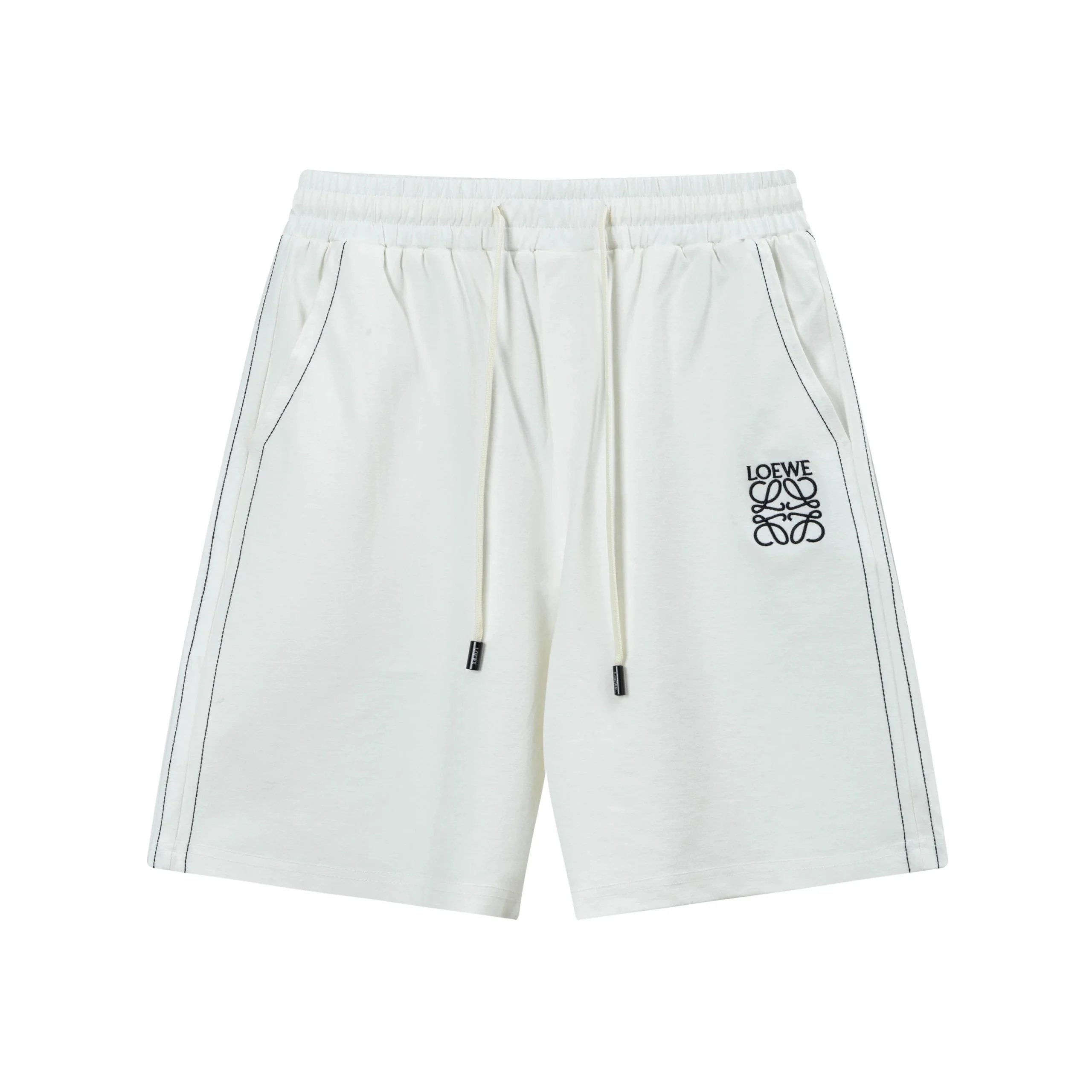 Loewe Shorts Drawstring with Anagram logo embroidery — 8LOE*WE
