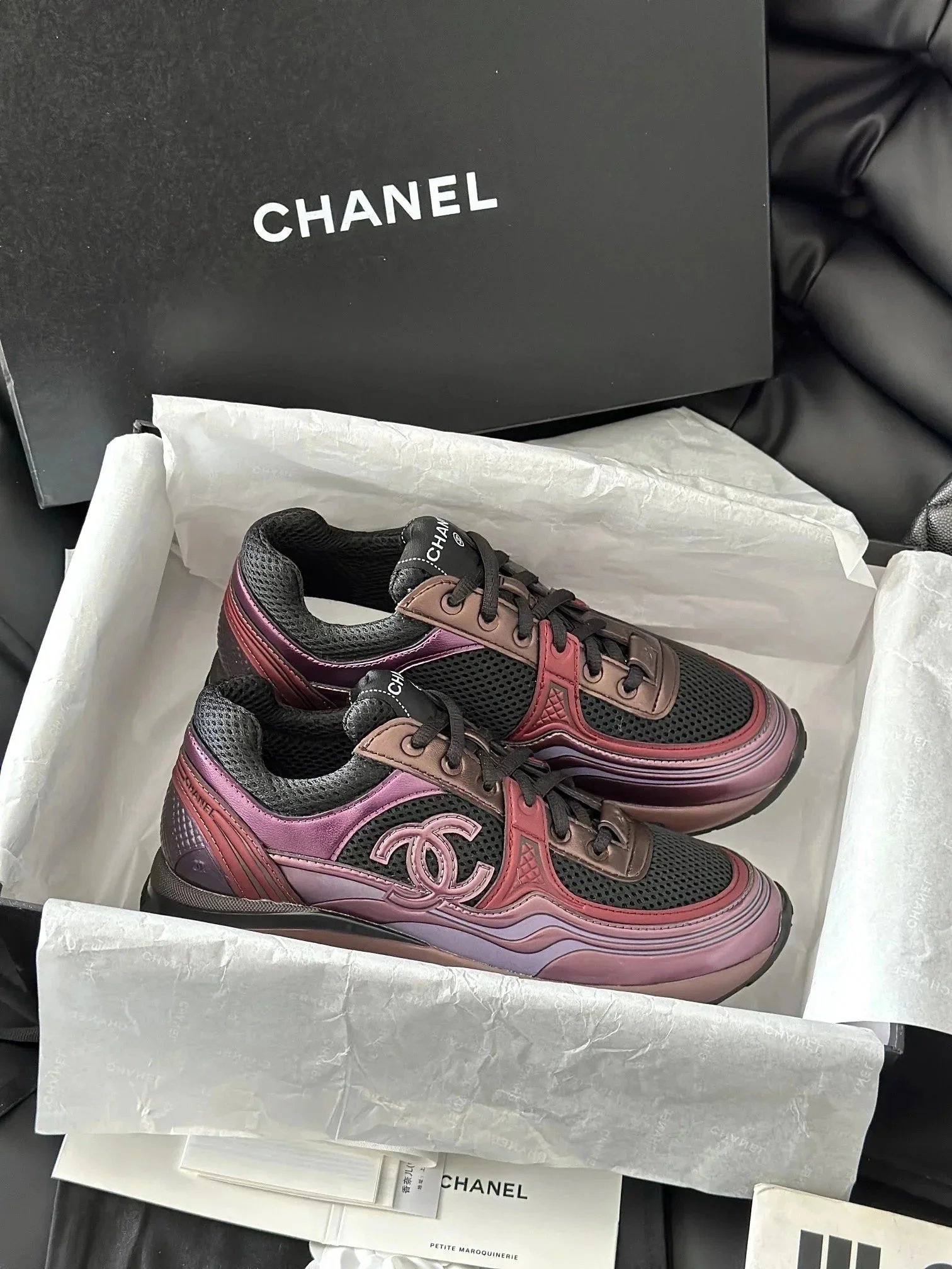 Chanel CC Runner Multicolor Sneakers