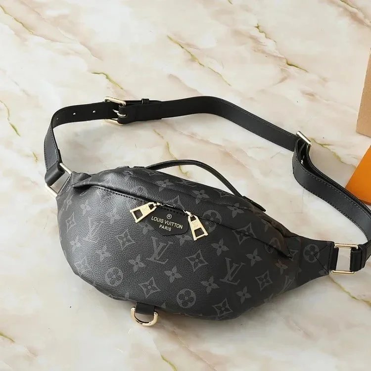 Louis Vuitton Crossbody Bags Monogram belt bag with adjustable strap — 37*14* 13