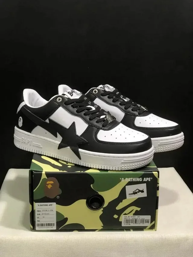 A Bathing Ape Sneakers BAPE STA low-top star-panel product detail image 3