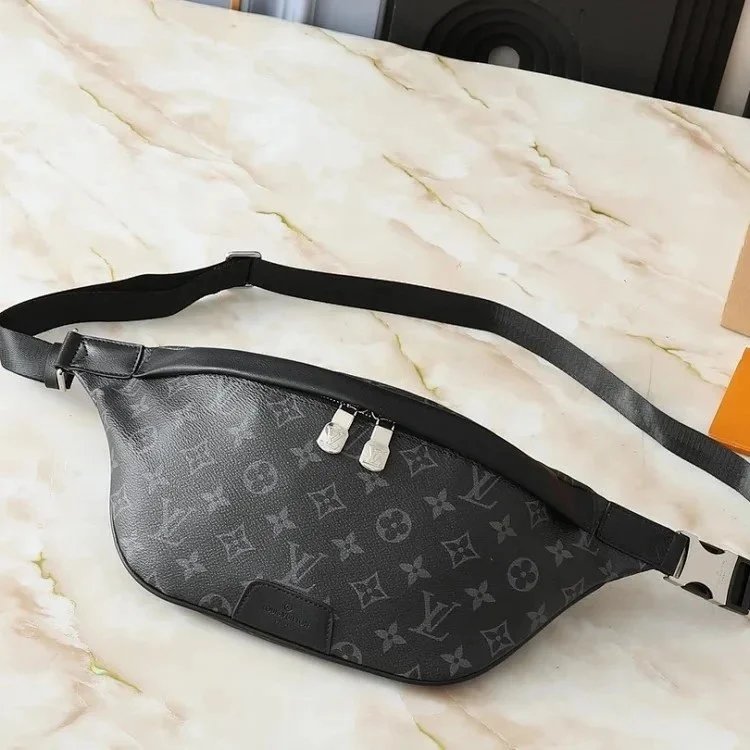 Louis Vuitton Crossbody Bags Monogram belt bag with adjustable strap — 37-14- 13