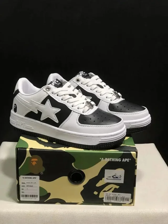 A Bathing Ape Sneakers BAPE STA low-top star-panel product detail image 14