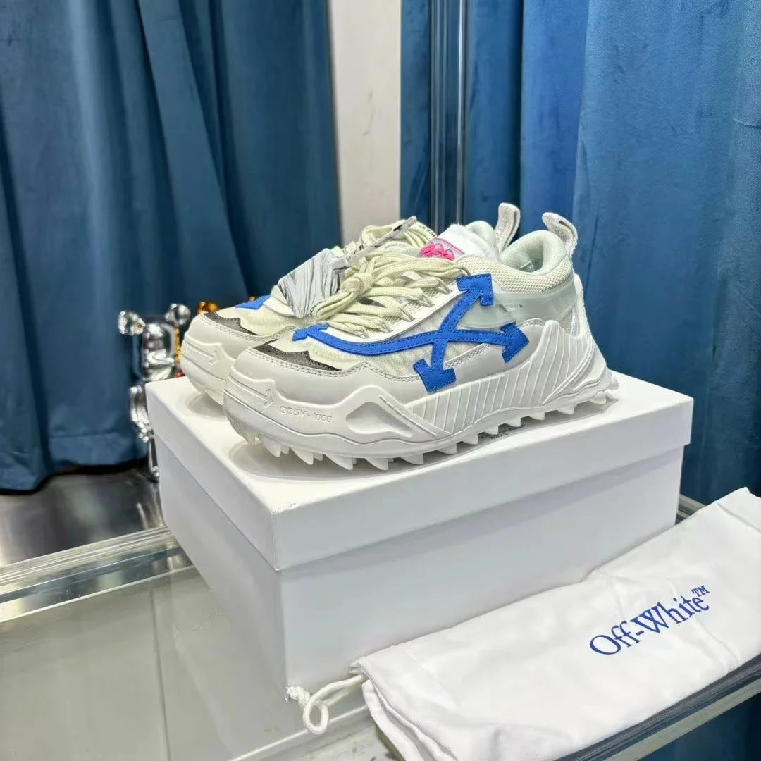 Off-White Sneakers ODSY-1000 — White and blue