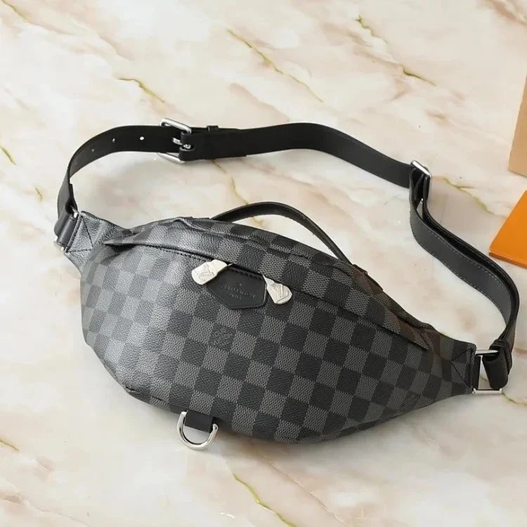 Louis Vuitton Crossbody Bags Monogram belt bag with adjustable strap — 37*14*13