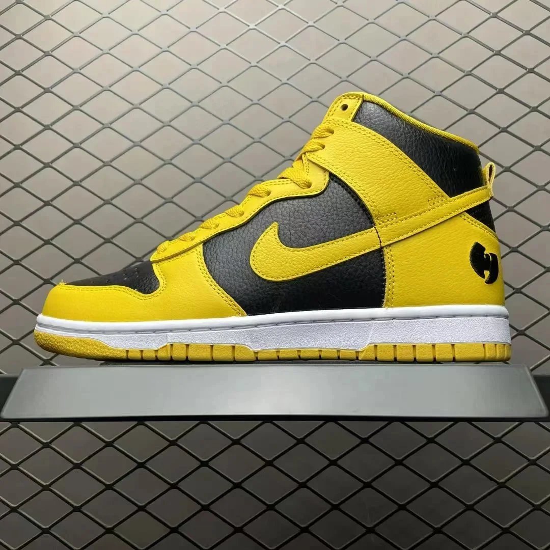 Nike Sneakers SB Dunk Low — black and yellow wudang