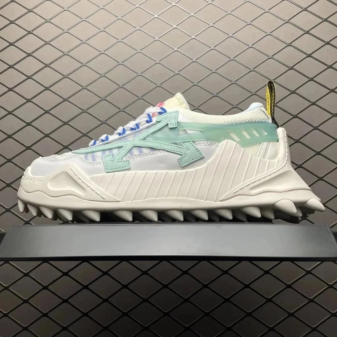 Off-White Sneakers ODSY-1000 — White and green