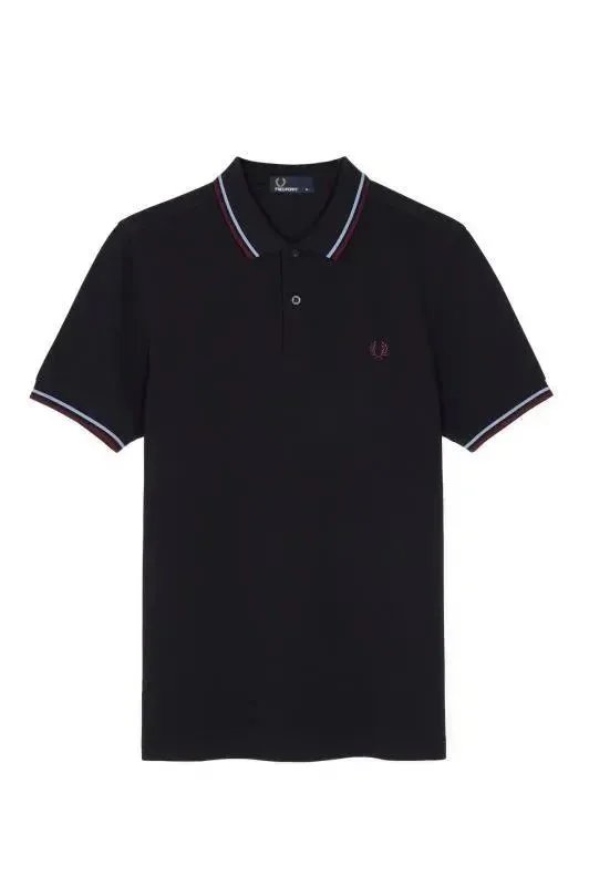 Fred Perry Shirts Short-Sleeve Tipped Polo Shirt image 4