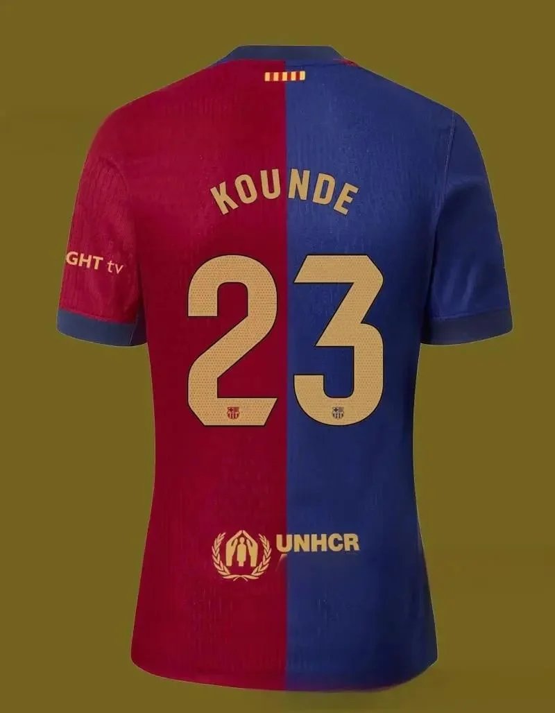 FC Barcelona Football Jerseys 2024/25 Home Jersey — Fan+23 La Liga No.