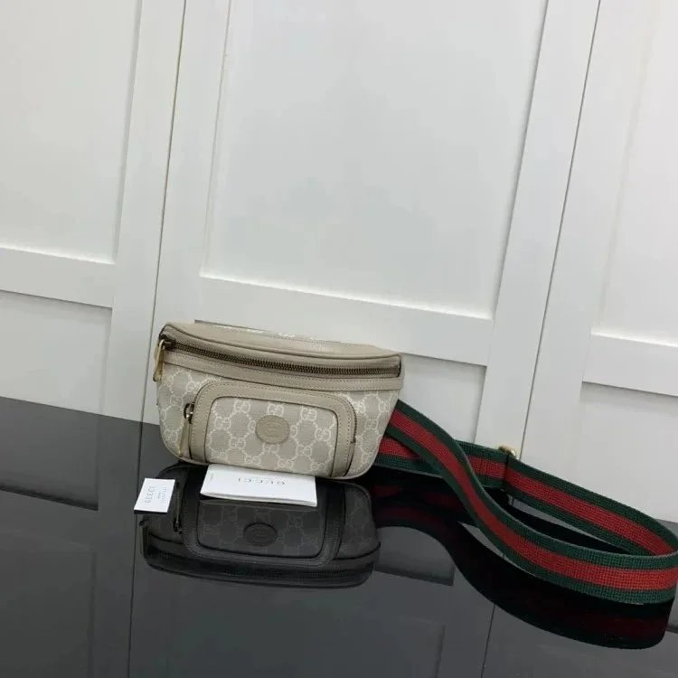 Gucci Crossbody Bags 474293 GG Supreme belt bag — 23-12-2.5