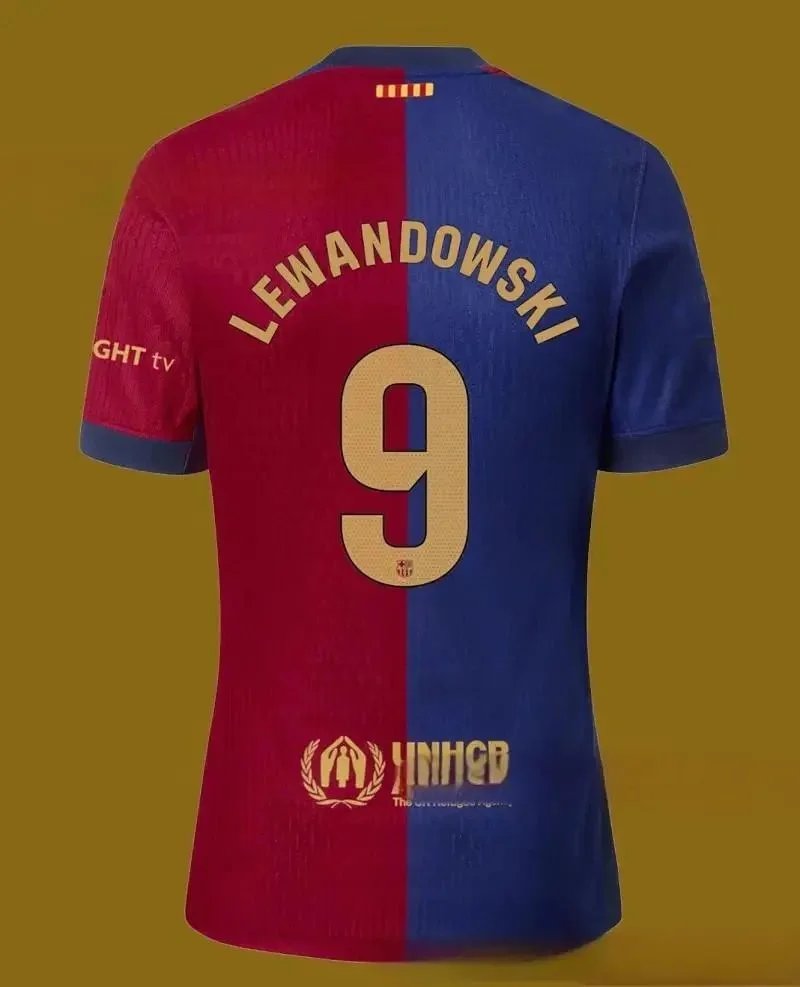 FC Barcelona Football Jerseys 2024/25 Home Jersey — Fan+9 La Liga No.