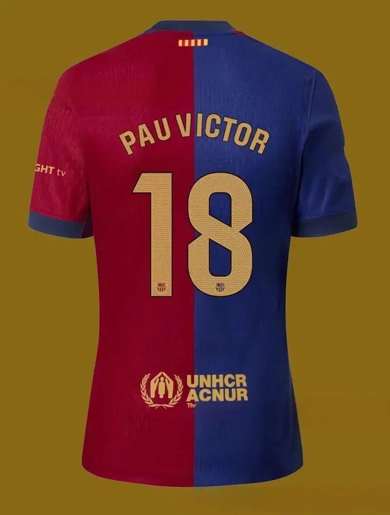 FC Barcelona Football Jerseys 2024/25 Home Jersey — Fan+18 La Liga No.