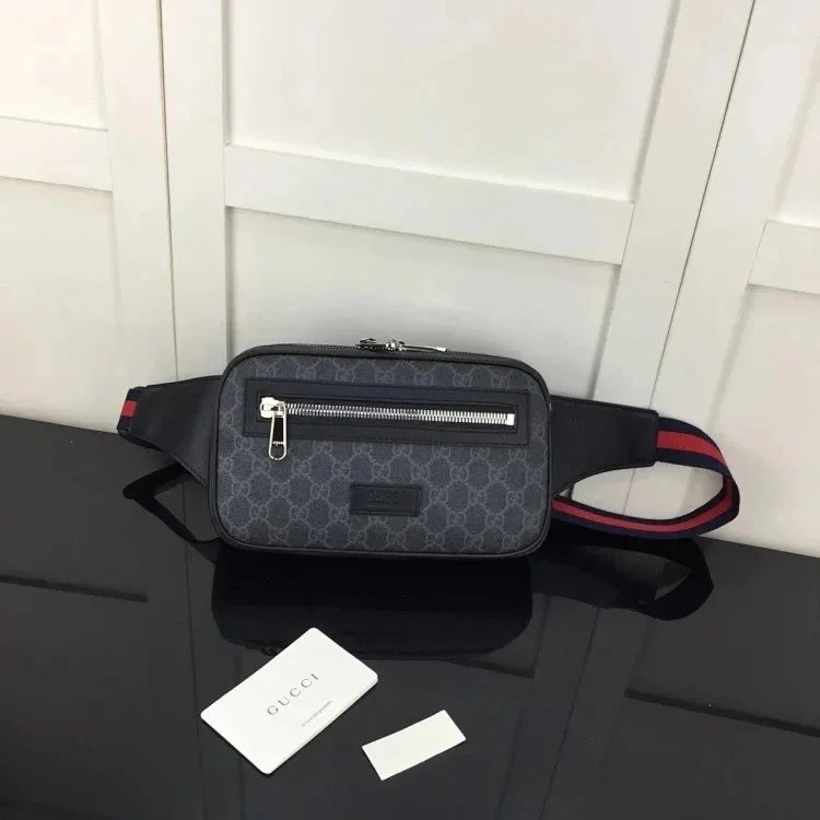Gucci Crossbody Bags 474293 GG Supreme belt bag — 24-14-5 . 5