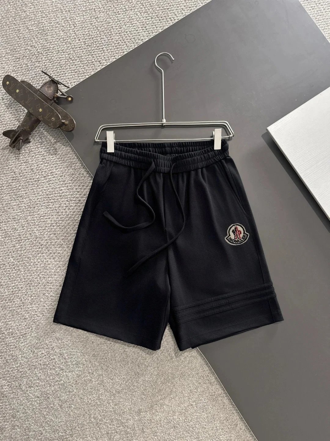 Loewe Shorts Logo Print Drawstring — MON*CLER