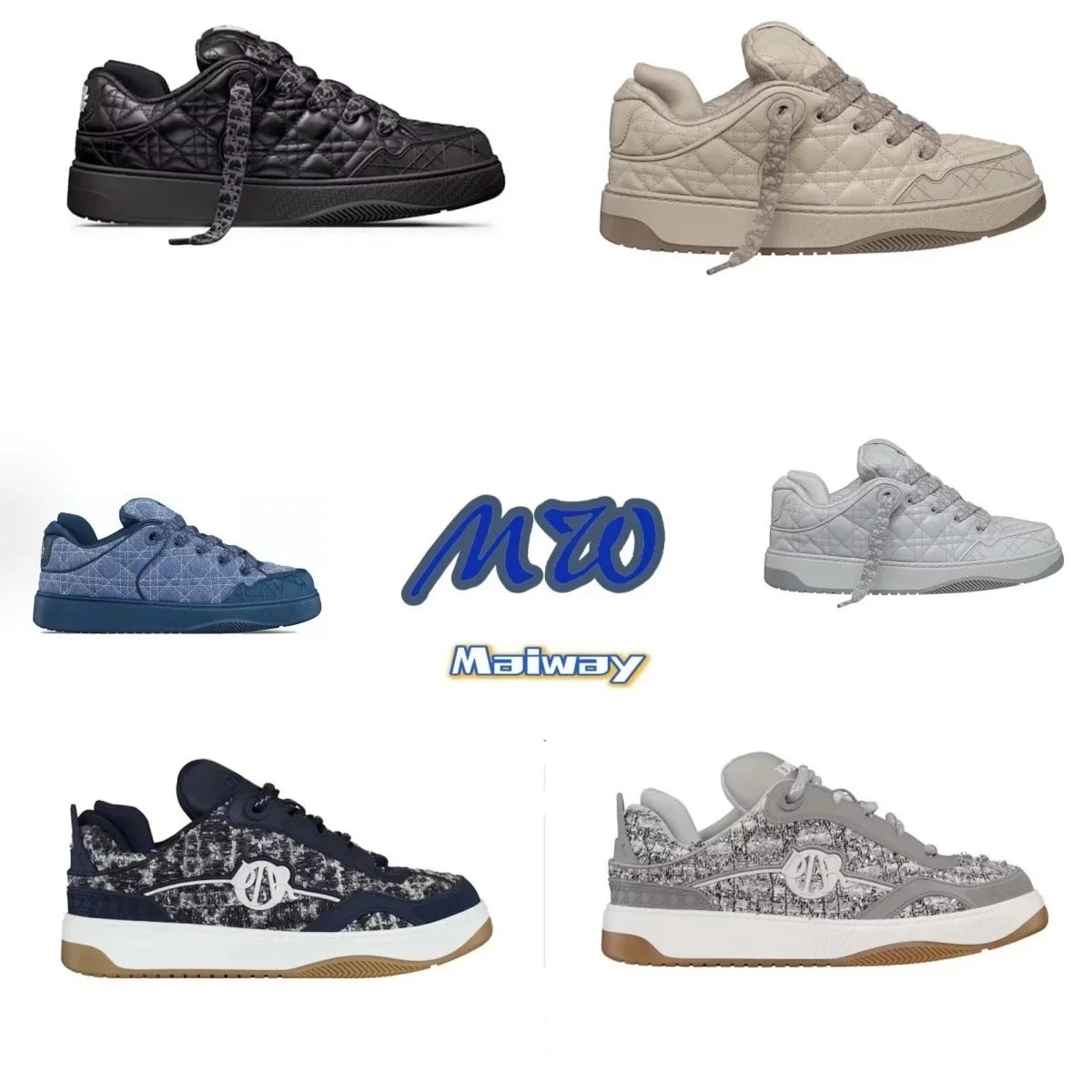 Dior Sneakers Quilted Cannage low-top image 1