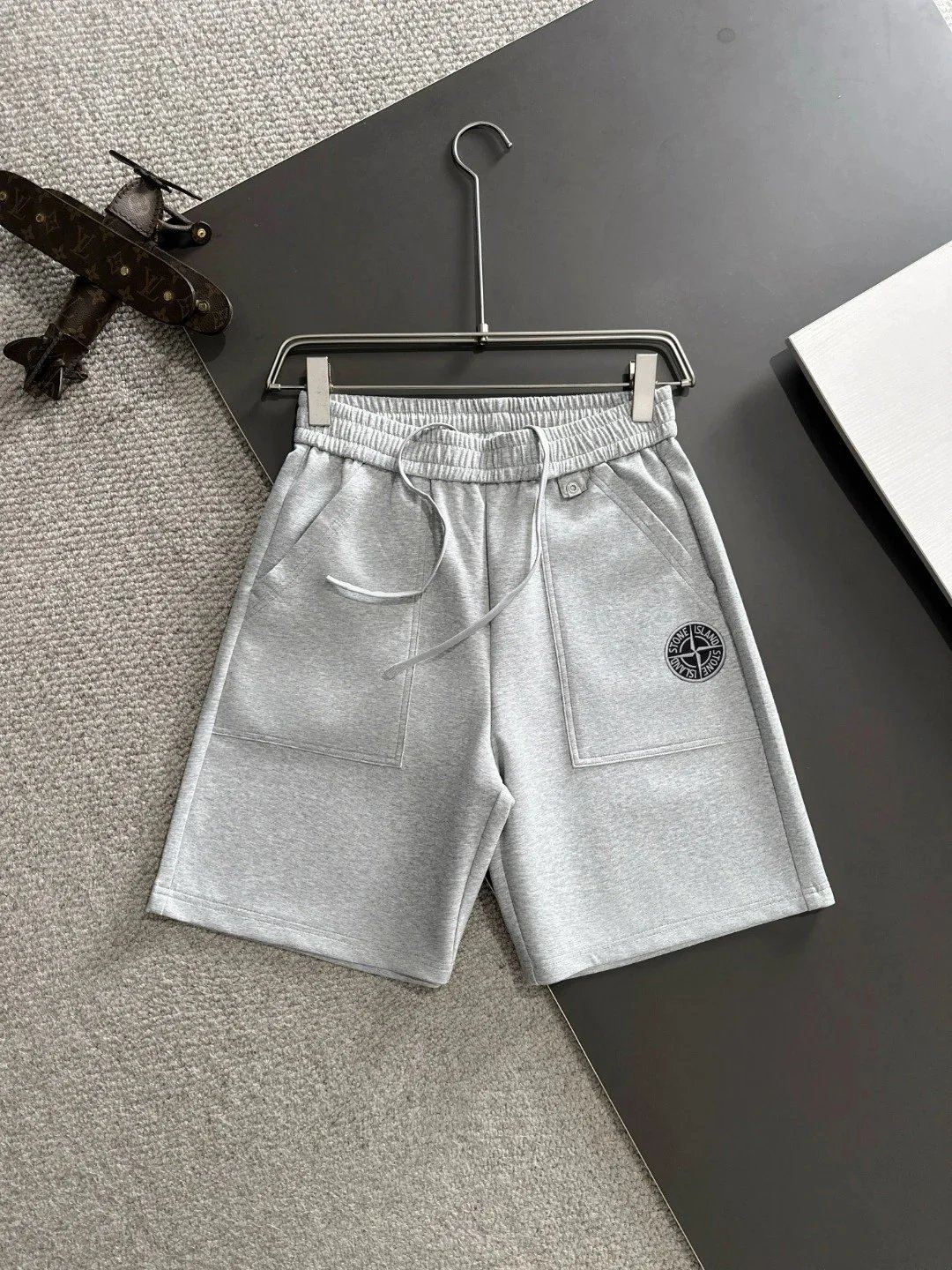 Loewe Shorts Logo Print Drawstring — S*tone Island