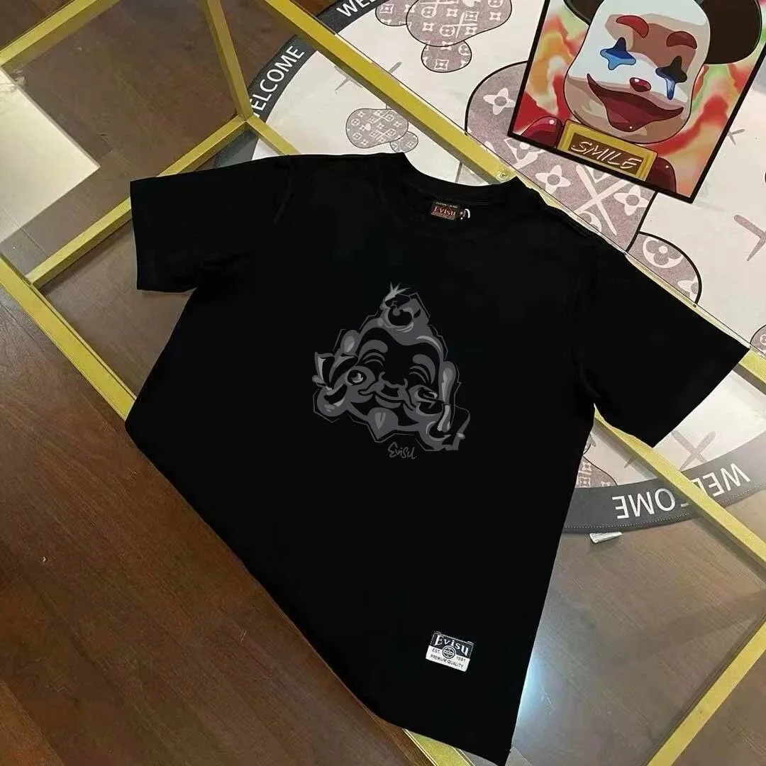 Evisu T-Shirts Seagull Logo Short-Sleeve T-Shirt — EV*IS U