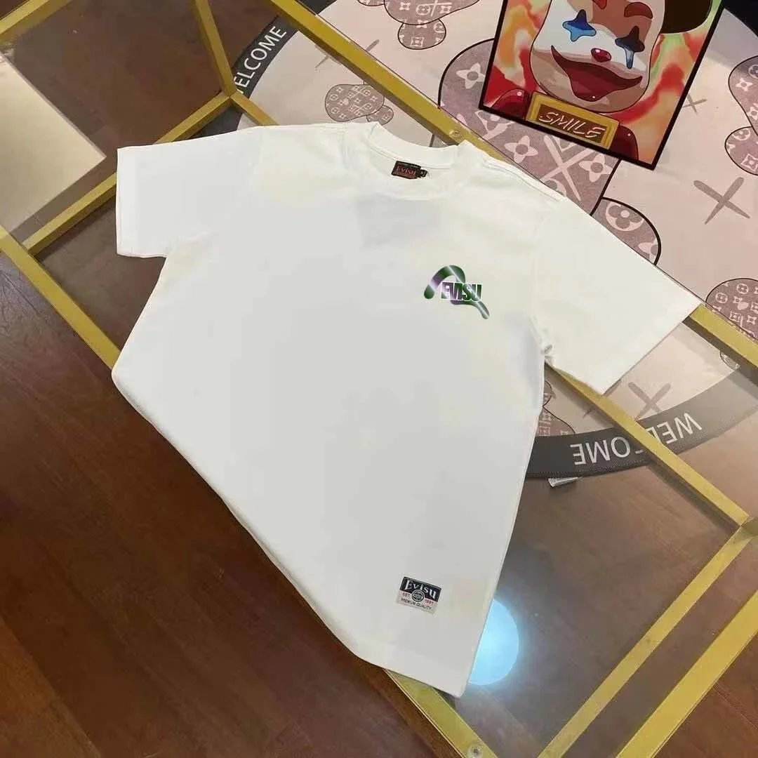 Evisu T-Shirts Seagull Logo Short-Sleeve T-Shirt — E*V ISU