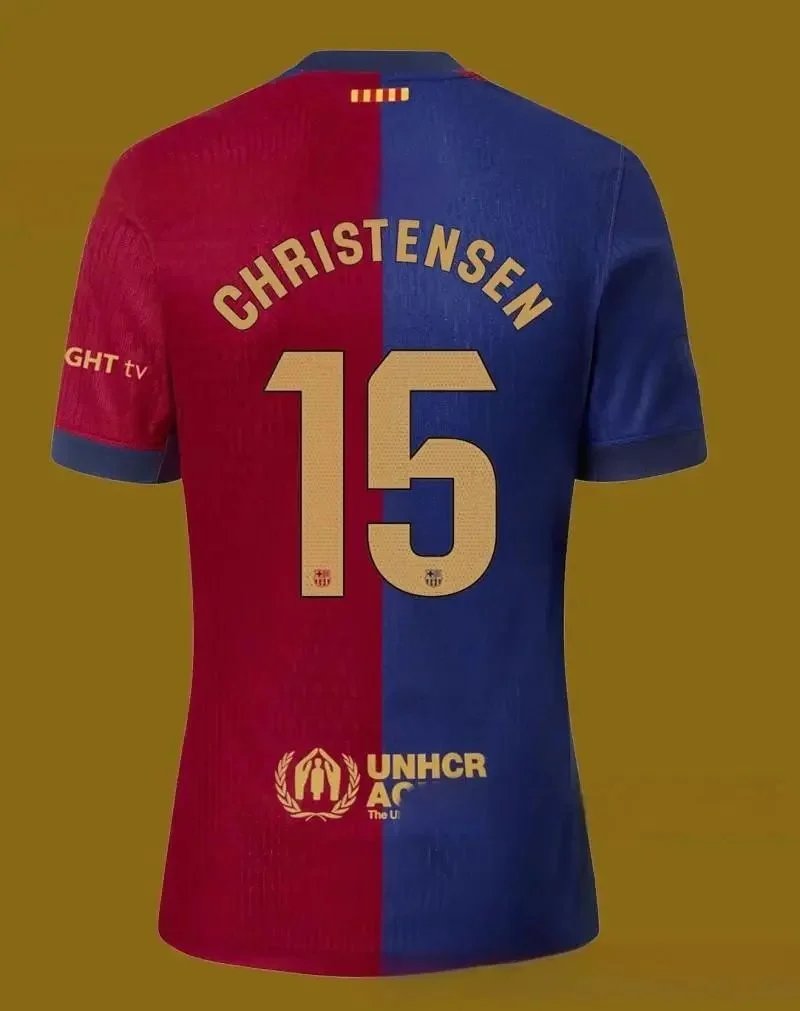 FC Barcelona Football Jerseys 2024/25 Home Jersey — Fan+15 La Liga No.
