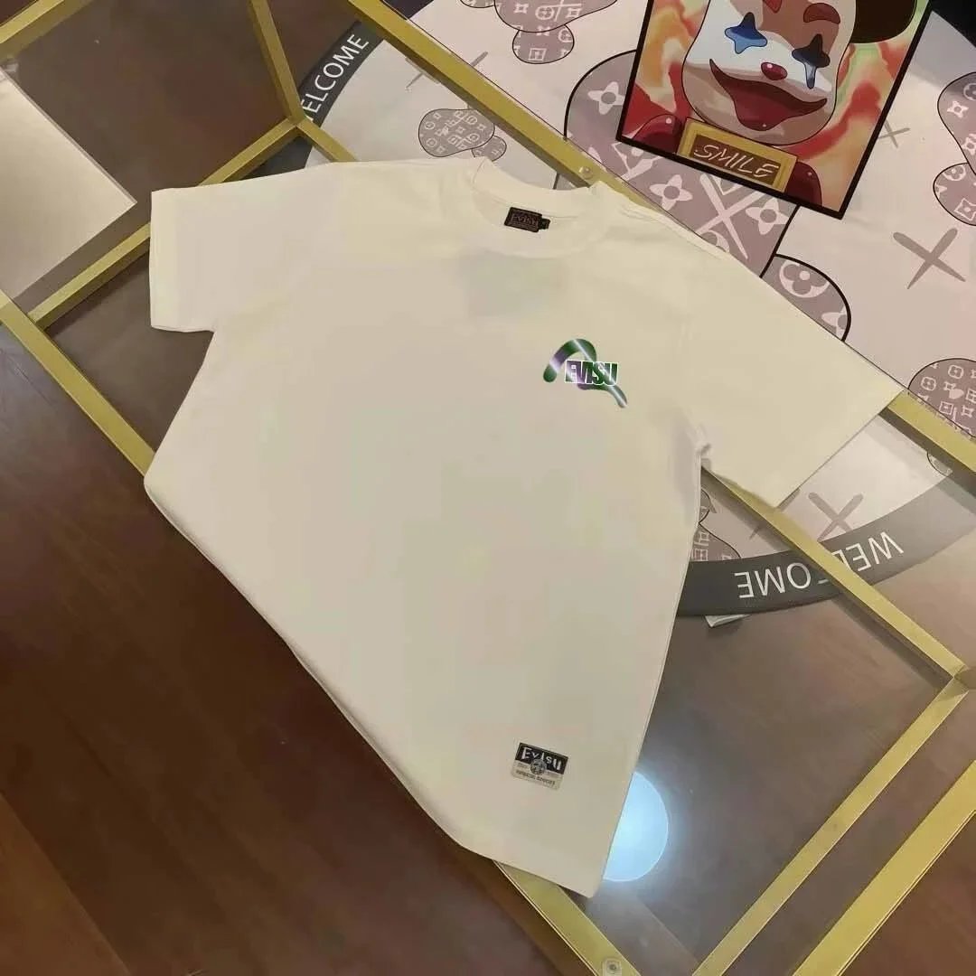 Evisu T-Shirts Seagull Logo Short-Sleeve T-Shirt — E*VIS U