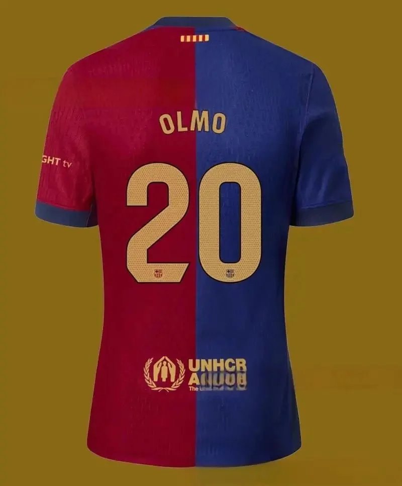 FC Barcelona Football Jerseys 2024/25 Home Jersey — Fan+20 La Liga No.