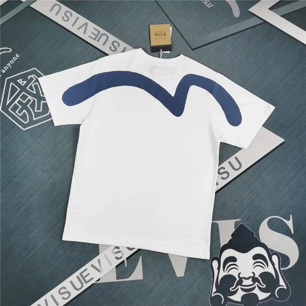 Evisu T-Shirts Seagull Logo Short-Sleeve T-Shirt — EVIS *U