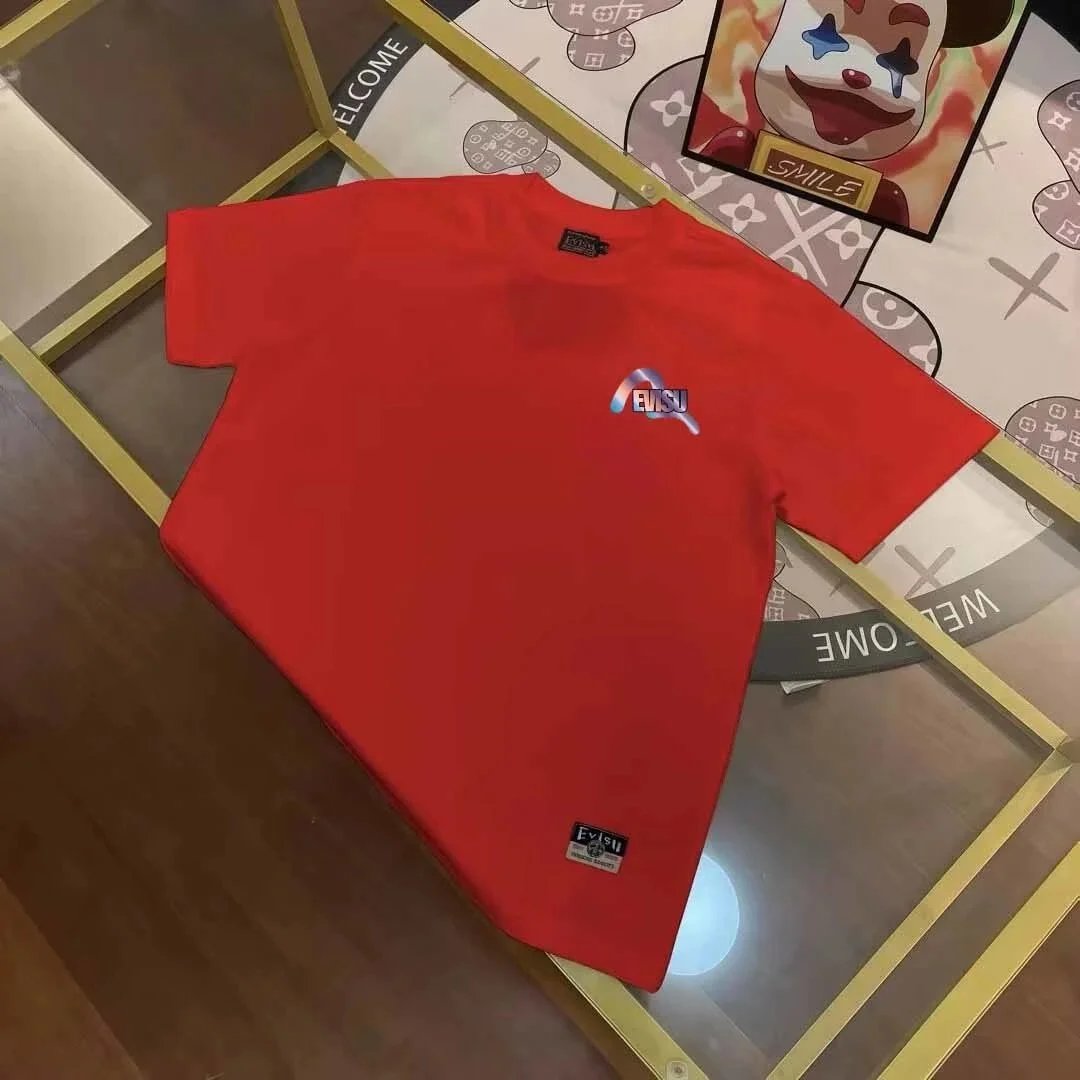 Evisu T-Shirts Seagull Logo Short-Sleeve T-Shirt — EV*I SU