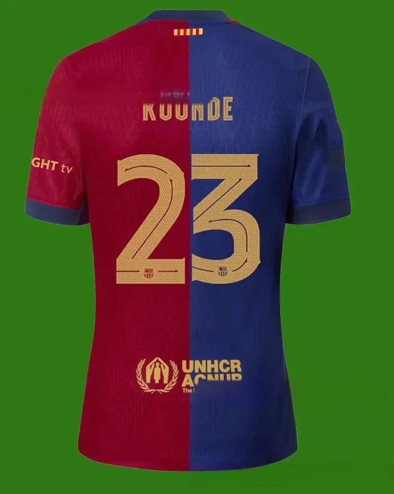 FC Barcelona Football Jerseys 2024/25 Home Jersey — Fan+23 Champions League No.