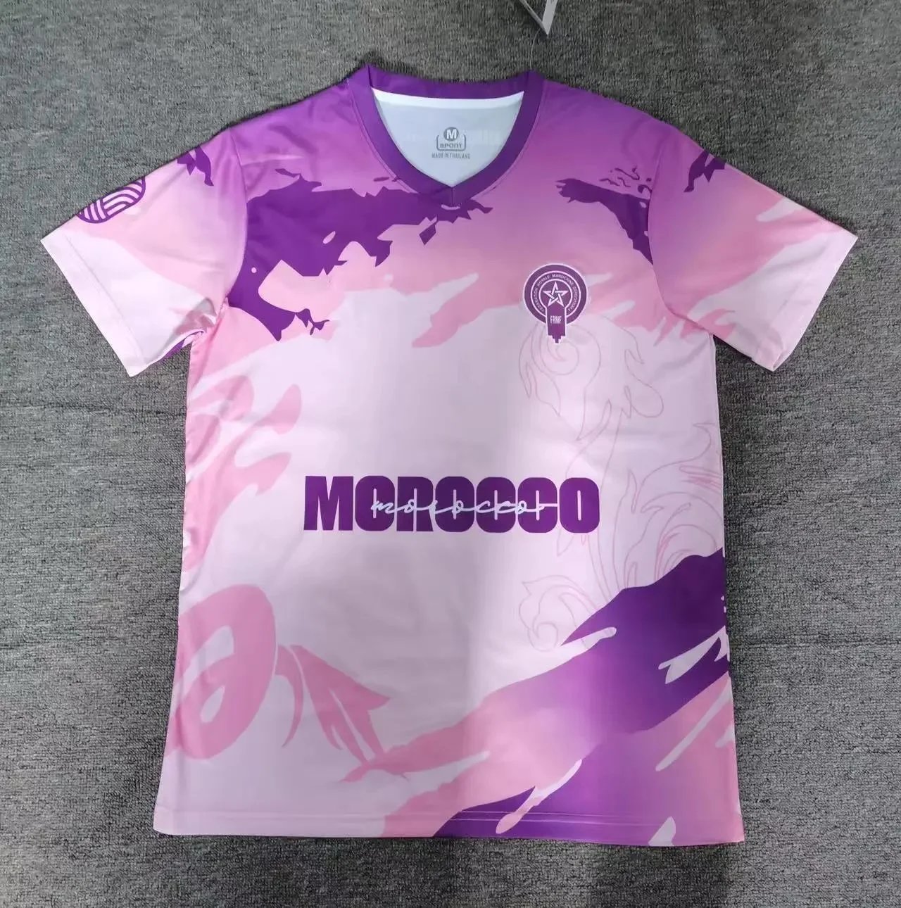 B Sport Football Jerseys Graphic Print — 2526 Moroccan purple